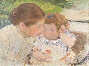 Mary Cassatt Susan Comforting the Baby No. 1 oil painting